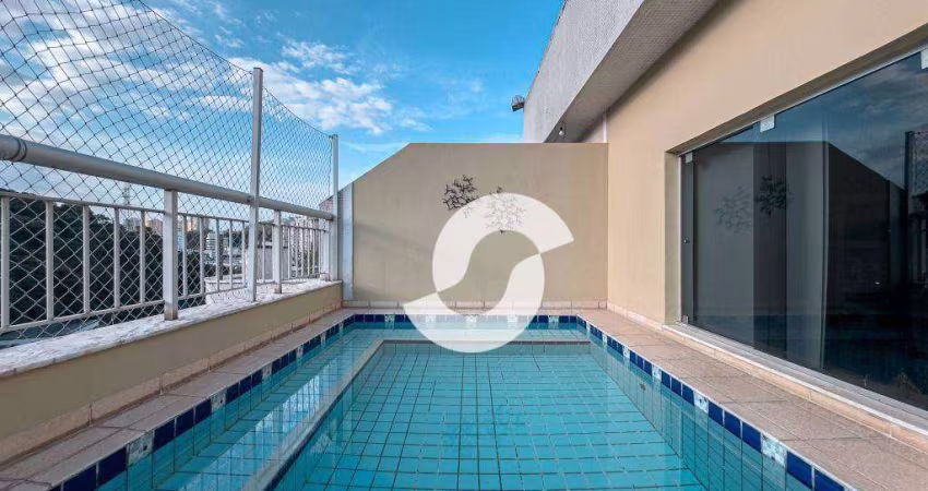 Linda Cobertura com 3 quartos à venda, 170 m² por R$ 1.199.000 - Icaraí - Niterói/RJ