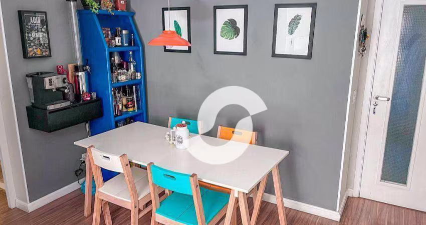Apartamento com 3 dormitórios à venda, 64 m² por R$ 470.000,00 - Fátima - Niterói/RJ
