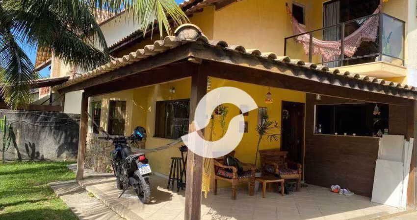 Casa com 4 dormitórios à venda, 185 m² por r$ 670.000,00 - serra grande - niterói/rj