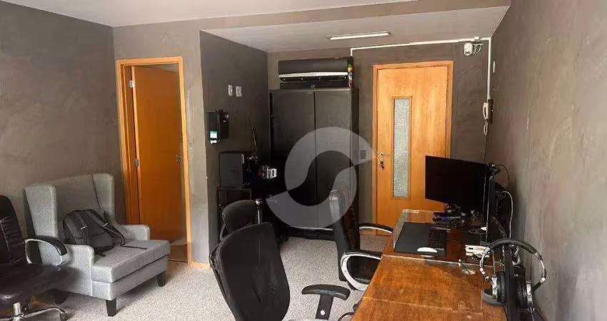 Ótima sala à venda, 26 m² por r$ 230.000 - são francisco - niterói/rj