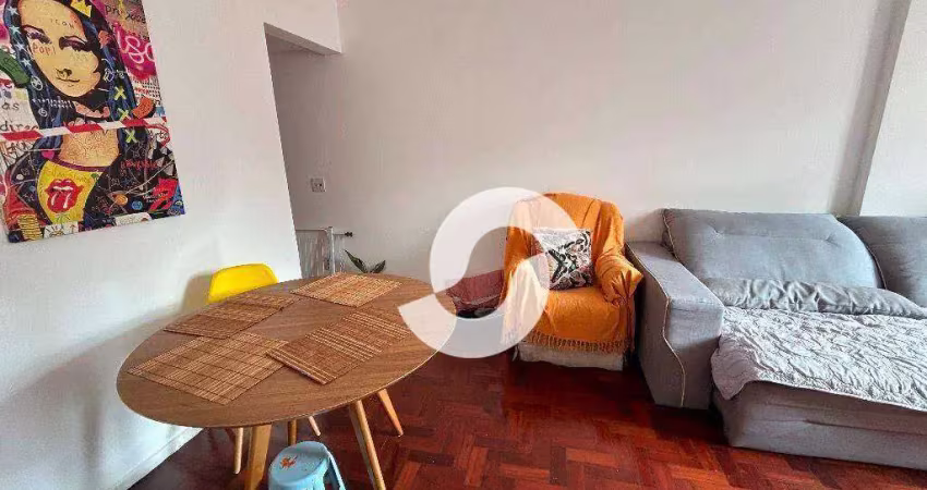 Apartamento com 2 dormitórios à venda, 75 m² por r$ 565.000,00 - icaraí - niterói/rj
