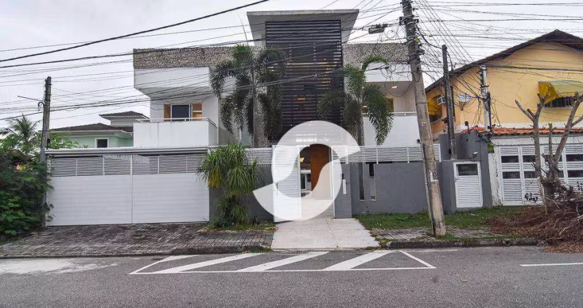 Casa com 5 dormitórios à venda, 385 m² por R$ 4.300.000,00 - Camboinhas - Niterói/RJ