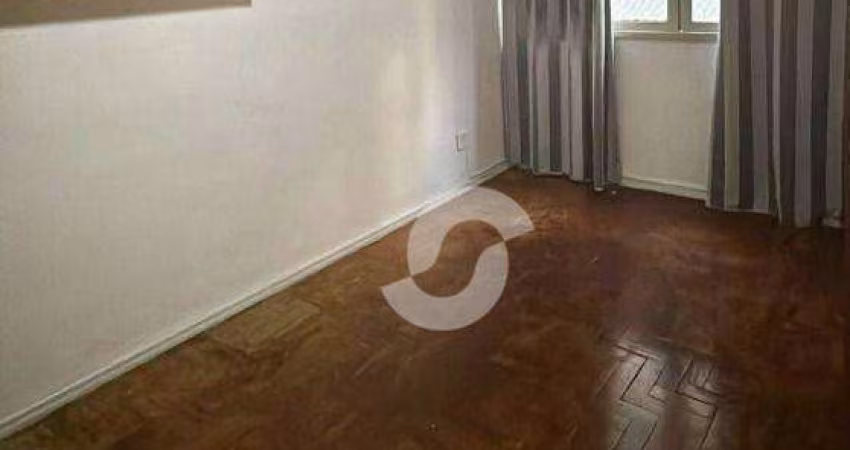 Centro de Niterói! Studio de 25m² em prédio com portaria 24h monitorado por câmeras. R$104mil - RJ