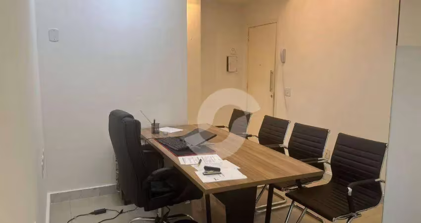 Sala à venda, 26 m² por r$ 90.000,00 - centro - niterói/rj
