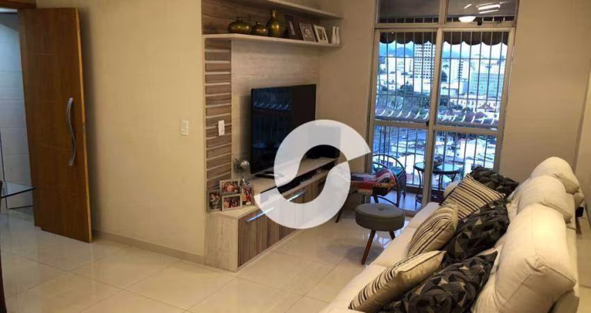 Apartamento com 2 dormitórios à venda, 87 m² por R$ 490.000,00 - Centro - Niterói/RJ