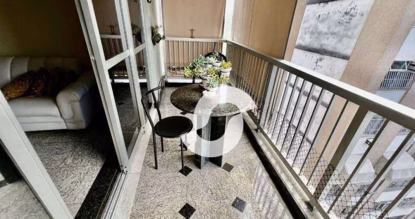 Apartamento com 3 dormitórios à venda, 161 m² por r$ 990.000,00 - icaraí - niterói/rj