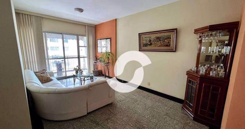 Apartamento com 3 dormitórios à venda, 161 m² por R$ 990.000,00 - Icaraí - Niterói/RJ