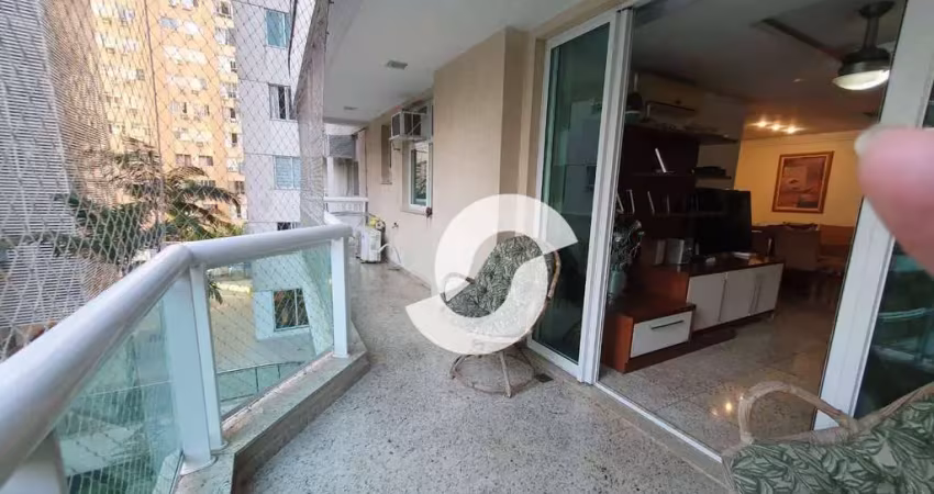 Apartamento com 3 dormitórios à venda, 120 m² por R$ 1.100.000,00 - Icaraí - Niterói/RJ