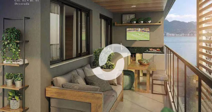Apartamento com 2 dormitórios à venda, 68 m² por r$ 850.000,00 - icaraí - niterói/rj