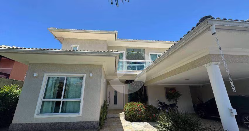 Casa com 4 dormitórios à venda, 418 m² por R$ 3.400.000,00 - Camboinhas - Niterói/RJ