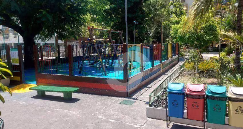 Apartamento com 2 dormitórios à venda, 70 m² por r$ 340.000,00 - fonseca - niterói/rj