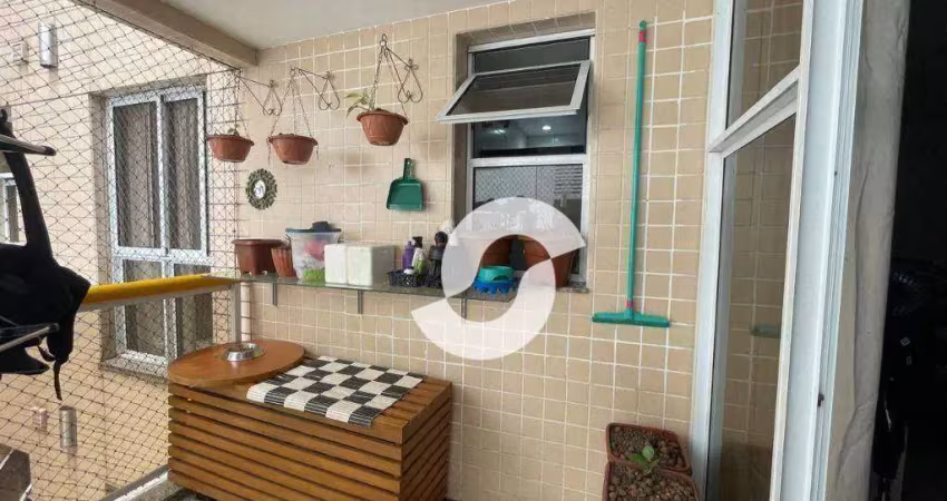 Apartamento com 2 dormitórios à venda, 64 m² por r$ 750.000,00 - icaraí - niterói/rj
