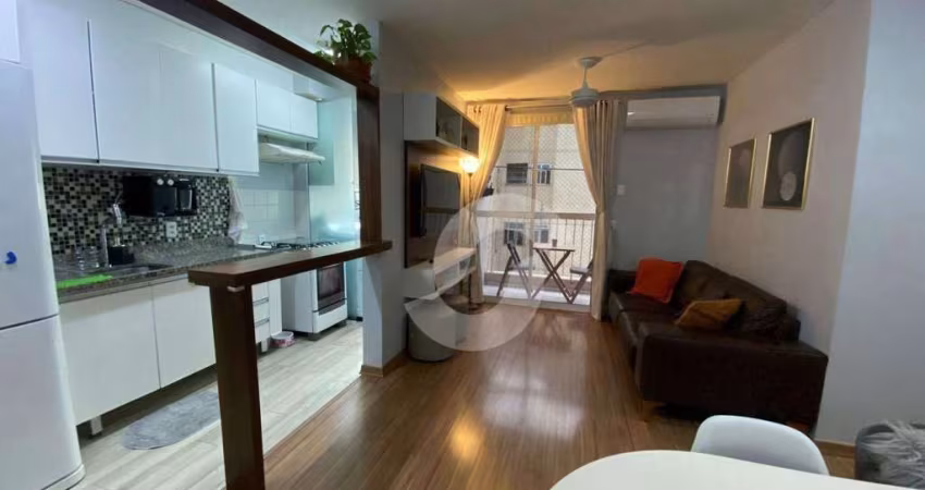Apartamento com 2 dormitórios à venda, 60 m² por R$ 360.000,00 - Barreto - Niterói/RJ