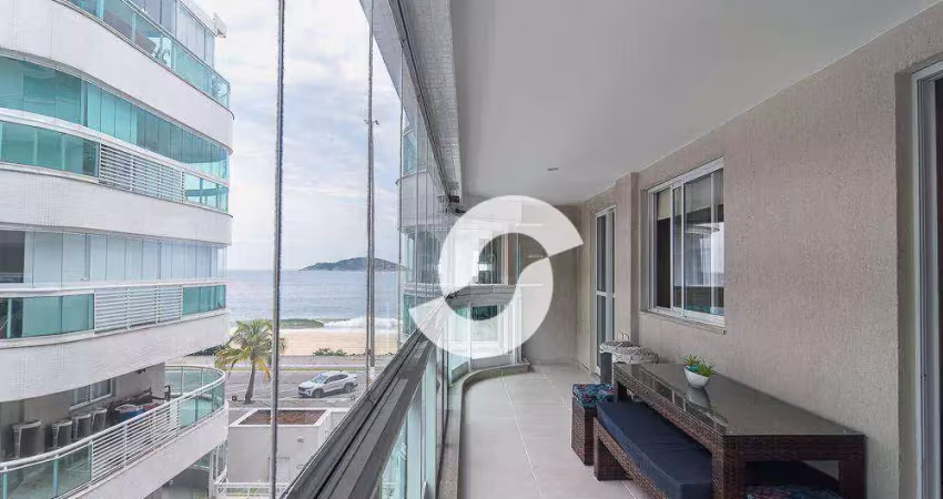 Apartamento com 2 dormitórios à venda, 89 m² por r$ 950.000,00 - praia de piratininga - niterói/rj
