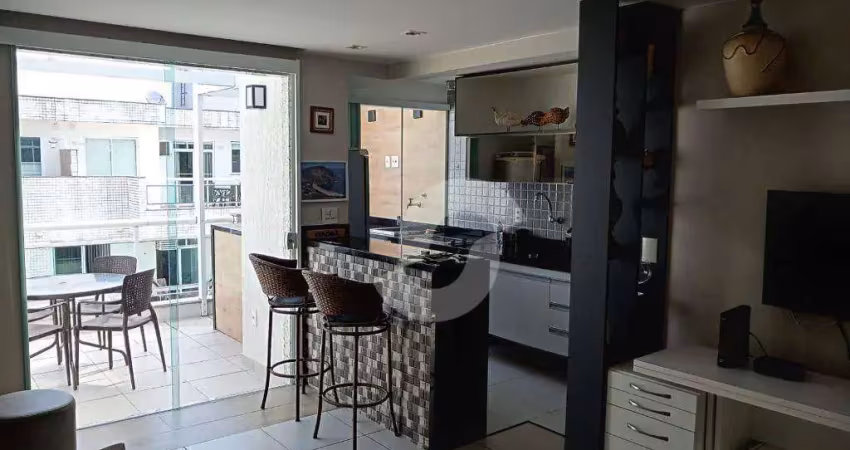 Cobertura com 1 dormitório à venda, 85 m² por R$ 790.000,00 - Itacoatiara - Niterói/RJ