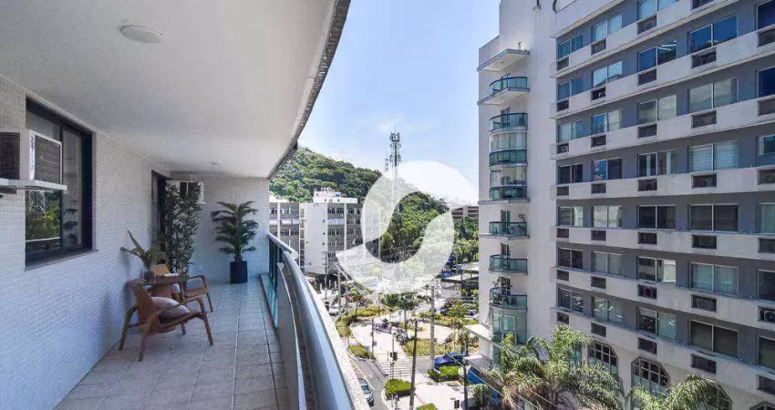 Apartamento com 4 dormitórios à venda, 145 m² por r$ 1.600.000,00 - icaraí - niterói/rj