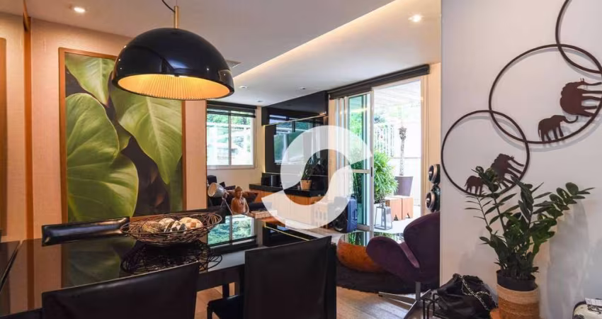 Deslumbrante Cobertura Linear com 3 quartos  e 3 vagas com vista para Mata Atlântica à venda, 210 m² por R$ 1.899.00 - Santa Rosa - Niterói/RJ