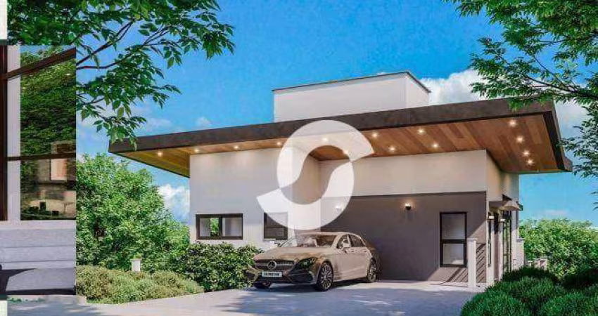 Casa com 4 dormitórios à venda, 172 m² por R$ 1.327.892,58 - Itaipava - Petrópolis/RJ