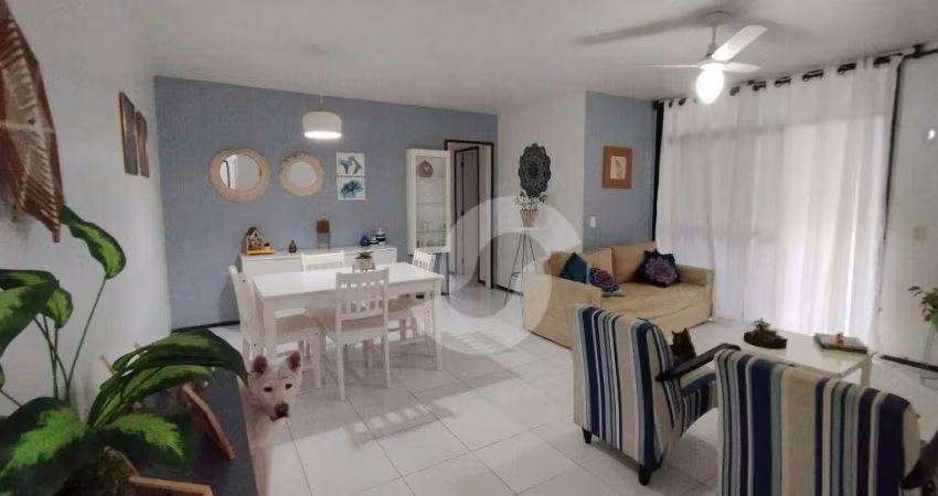 Apartamento com 3 dormitórios, 115 m² - venda por R$ 575.000,00 ou aluguel por R$ 4.230,63/mês - Icaraí - Niterói/RJ