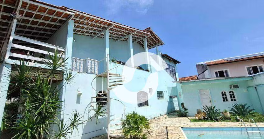 Casa com 6 dormitórios - venda por R$ 850.000 ou aluguel por R$ 6.750/mês - Piratininga - Niterói/RJ
