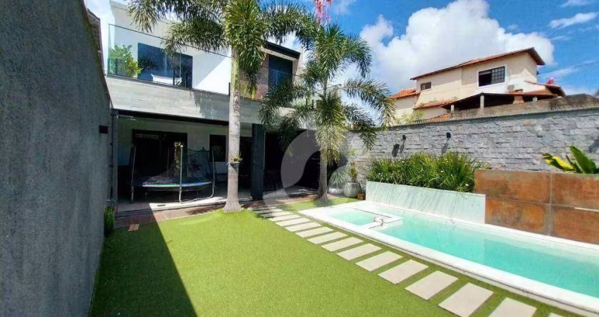 Casa com 4 dormitórios à venda, 141 m² por R$ 1.250.000,00 - Piratininga - Niterói/RJ