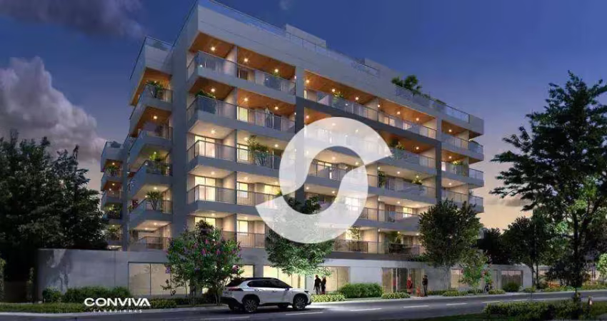 Apartamento com 2 dormitórios à venda, 68 m² por R$ 780.000,00 - Camboinhas - Niterói/RJ