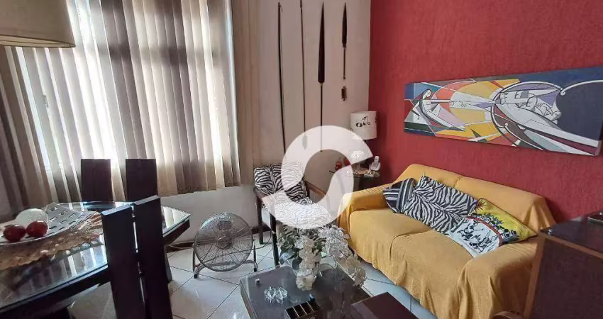 Apartamento com 2 dormitórios à venda, 65 m² por R$ 280.000,00 - Icaraí - Niterói/RJ
