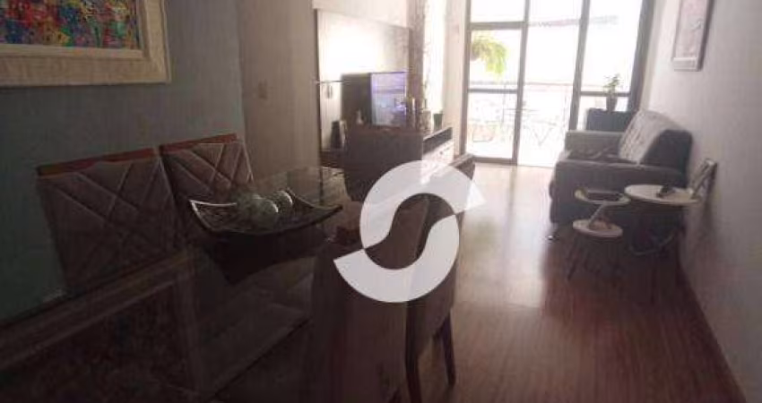 Apartamento com 3 dormitórios à venda, 98 m² por R$ 640.000,00 - Santa Rosa - Niterói/RJ