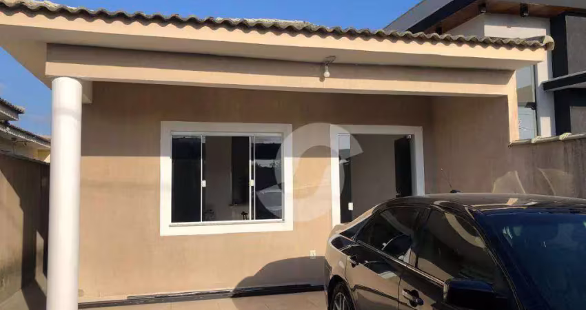 Casa com 2 dormitórios à venda, 76 m² por r$ 430.000,00 - jardim atlântico leste (itaipuaçu) - maricá/rj