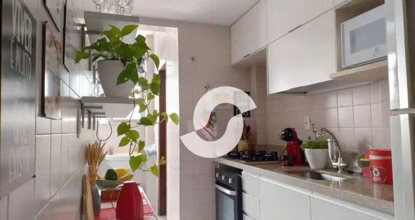 Apartamento com 2 dormitórios à venda, 75 m² por r$ 440.000,00 - vital brasil - niterói/rj