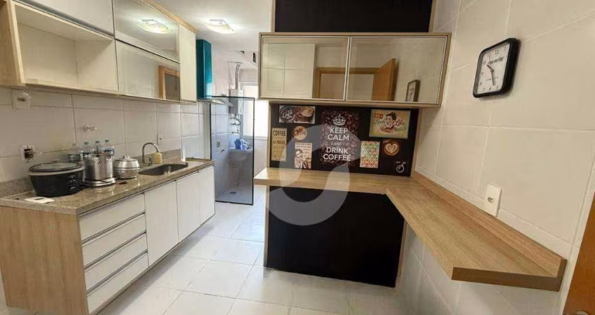 Apartamento com 2 dormitórios à venda, 88 m² por R$ 840.000,00 - Camboinhas - Niterói/RJ