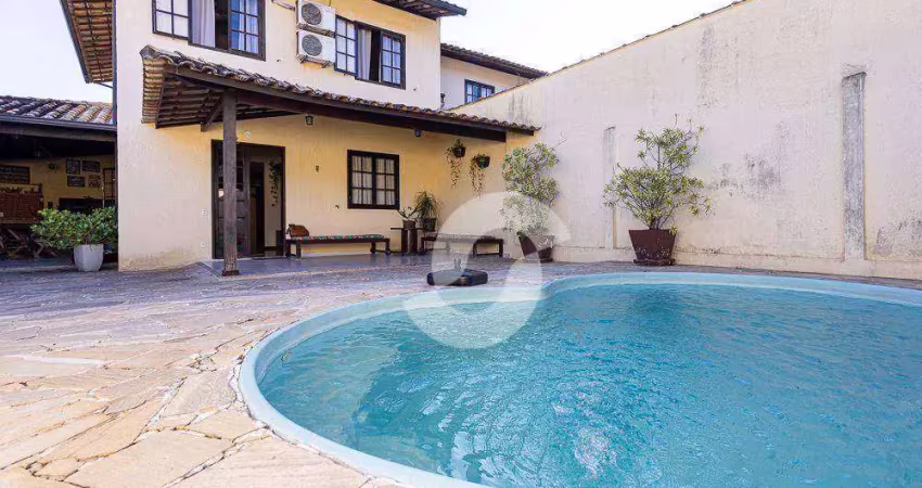 Maravilhosa casa duplex com piscina em serra grande!