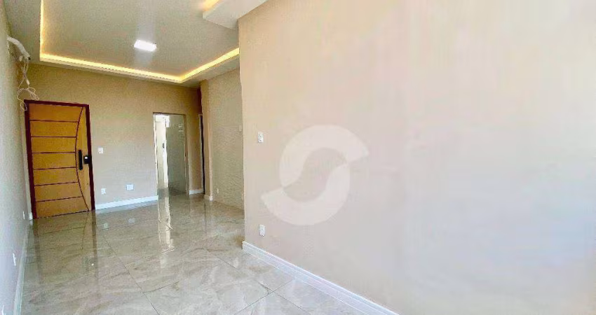 REFORMADO - Apartamento com 2 dormitórios à venda, 70 m² por R$ 650.000- Icaraí - Niterói/RJ