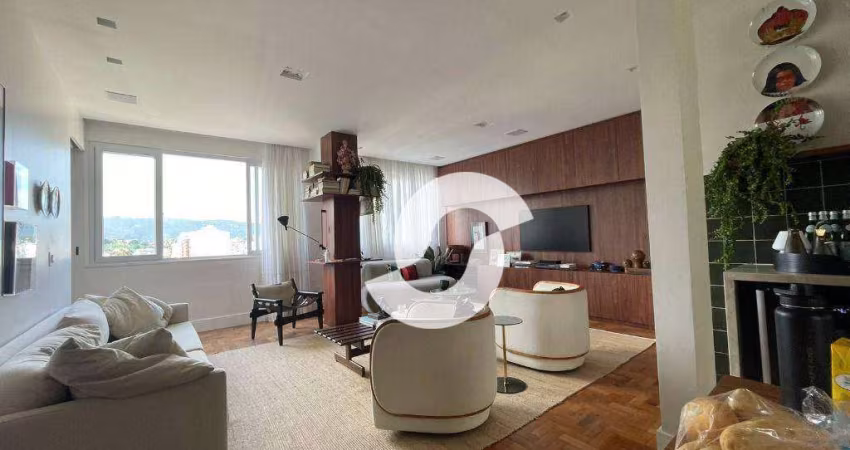 Apartamento com 2 dormitórios à venda, 115 m² por R$ 1.200.000,00 - Icaraí - Niterói/RJ