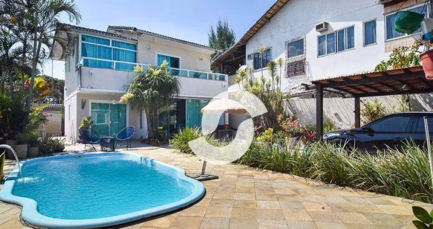 Casa com 3 dormitórios vista linda venda, 300 m² por R$ 1.350.000 - Piratininga - Niterói/RJ