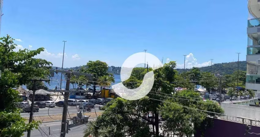 Apartamento com 1 dormitório à venda, pé na areia, 50 m² por r$ 480.000 - charitas - niterói/rj