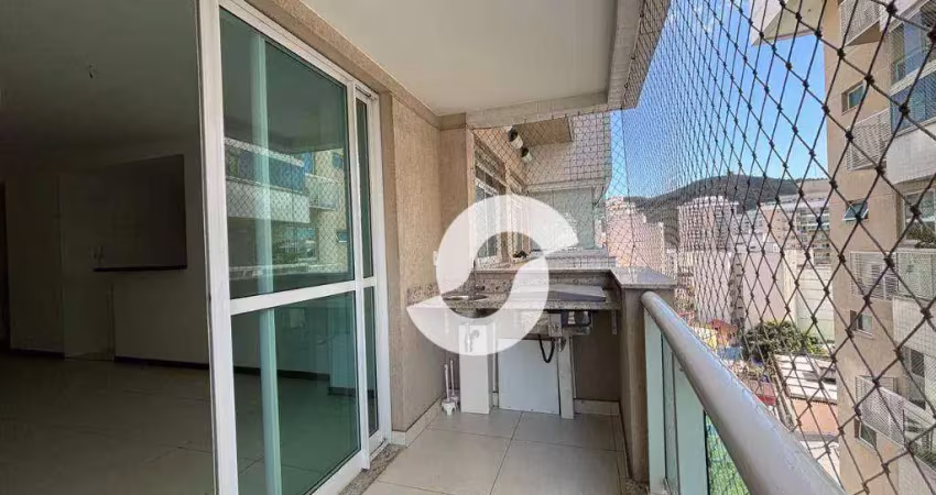 Apartamento com 2 dormitórios à venda, 70 m² por R$ 640.000,00 - Santa Rosa - Niterói/RJ
