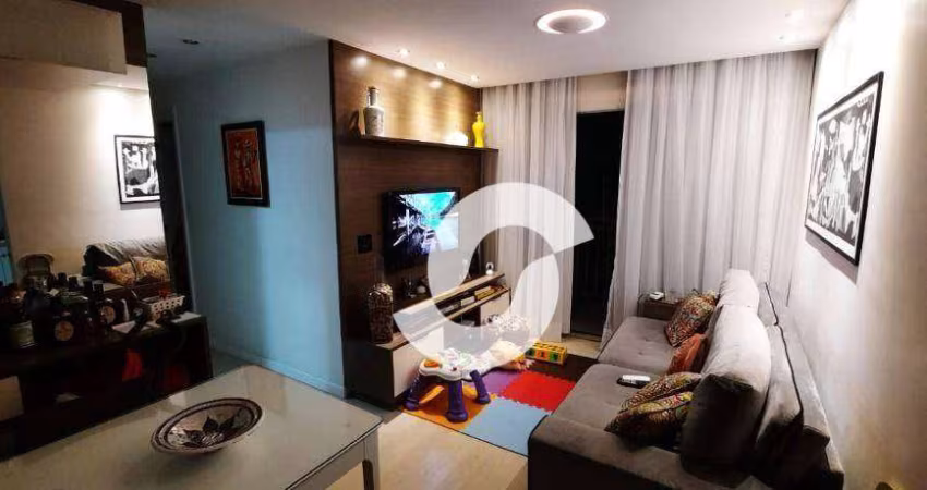 Apartamento com 2 dormitórios à venda, 60 m² por R$ 350.000,00 - Fonseca - Niterói/RJ