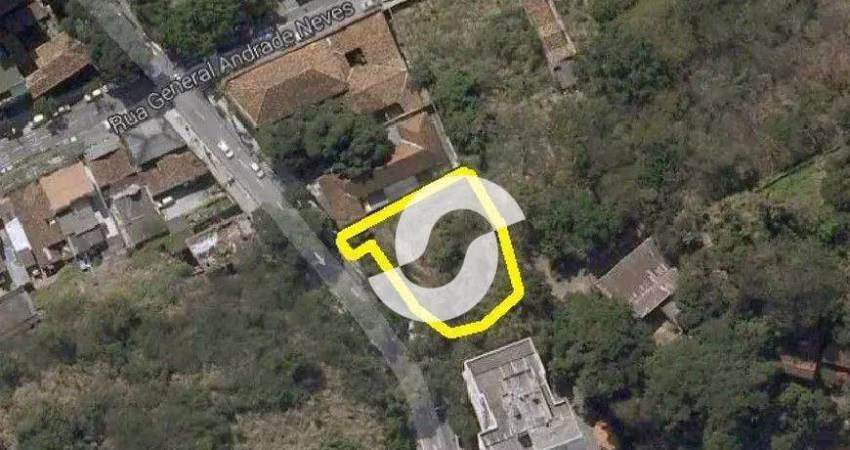 Terreno à venda, 609 m² por R$ 730.000,00 - Ingá - Niterói/RJ