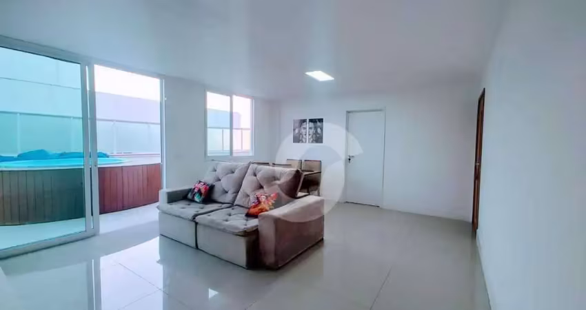 Cobertura com 3 dormitórios à venda, 215 m² por r$ 2.380.000,00 - jardim icaraí - niterói/rj