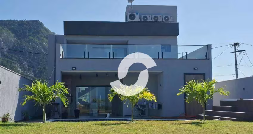 Casa com 3 dormitórios à venda, 208 m² por r$ 1.550.000,00 - cajueiros (itaipuaçu) - maricá/rj