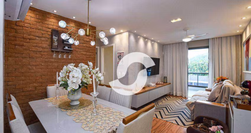 Apartamento com 2 dormitórios à venda, 82 m² por R$ 890.000,00 - Itaipu - Niterói/RJ