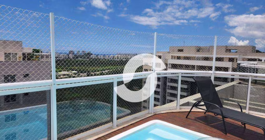 Cobertura com 2 dormitórios à venda, 156 m² por R$ 1.200.000,00 - Barra da Tijuca - Rio de Janeiro/RJ