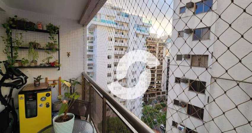 Apartamento com 2 dormitórios à venda, 72 m² por R$ 650.000,00 - Icaraí - Niterói/RJ