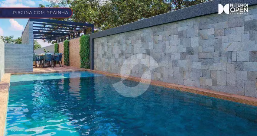 Apartamento com 2 dormitórios à venda, 50 m² por r$ 325.000,00 - fonseca - niterói/rj
