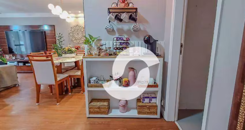 Apartamento com 3 dormitórios à venda, 90 m² por R$ 750.000,00 - Ingá - Niterói/RJ