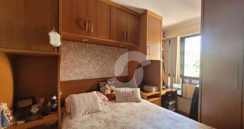 Apartamento, 70 m² - venda por R$ 490.000,00 ou aluguel por R$ 4.588,11/mês - Santa Rosa - Niterói/RJ