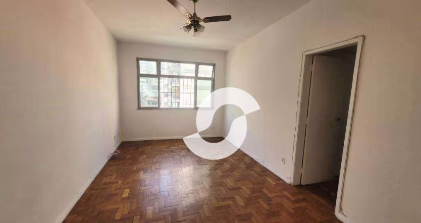 Oportunidade! Apartamento amplo com 3 dormitórios com suíte, vaga, próximo ao Campo de São Bento, à venda, 100 m² por R$ 610.000 - Icaraí - Niterói/RJ