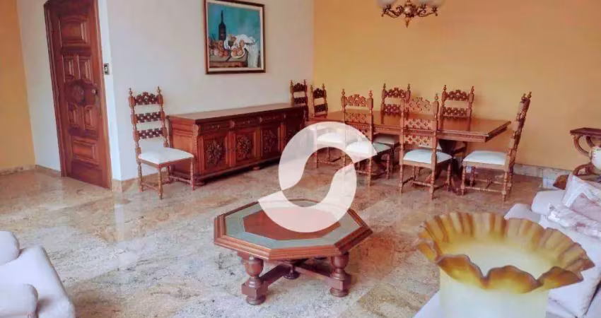 Apartamento com 4 dormitórios à venda, 180 m² por r$ 1.350.000,00 - icaraí - niterói/rj