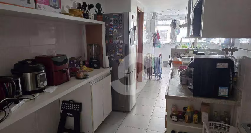 Apartamento com 3 dormitórios à venda, 112 m² por r$ 1.450.000,00 - icaraí - niterói/rj